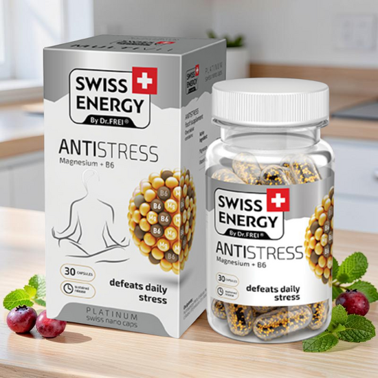 Vitamine in capsule SWISS ENERGY ANTISTRESS, 30 capsule