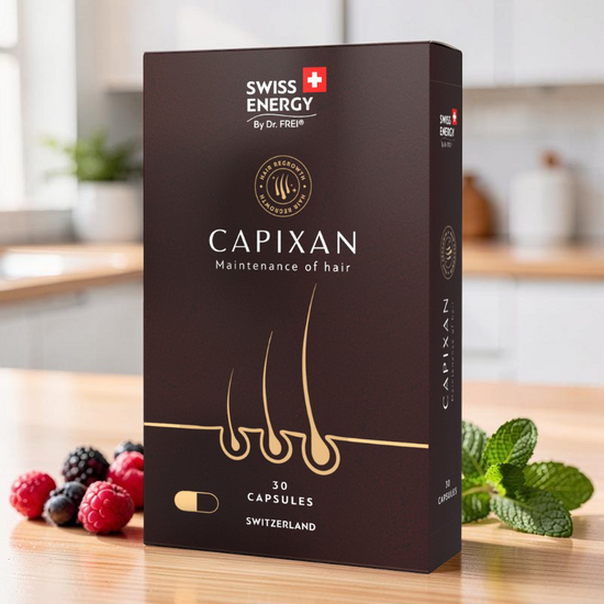 Capsule SWISS ENERGY Capixan, pentru restabilirea nutritiei foliculului pilos, 30 capsule