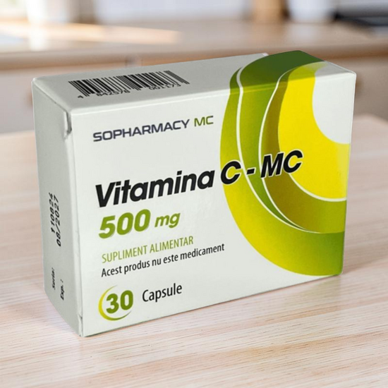 Капсулы SOPHARMACY MC Витамин C 500 мг, 30 шт