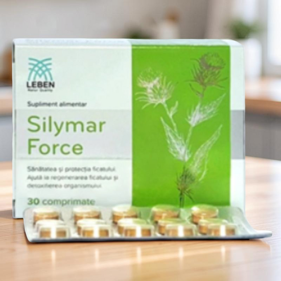 Supliment alimentar LEBEN Silymar Force, 30 comprimate