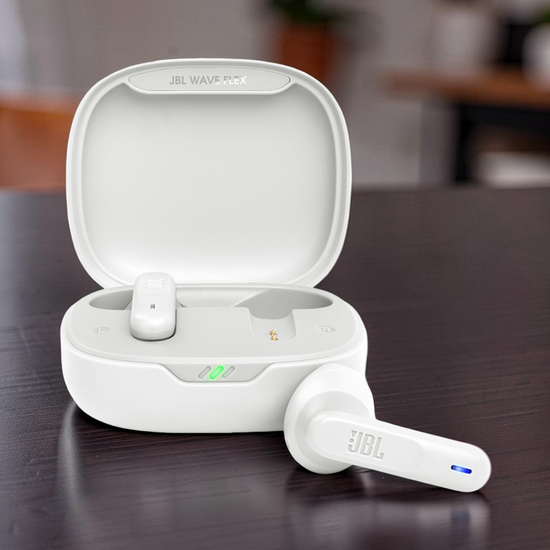 Căști JBL Wave Flex, White