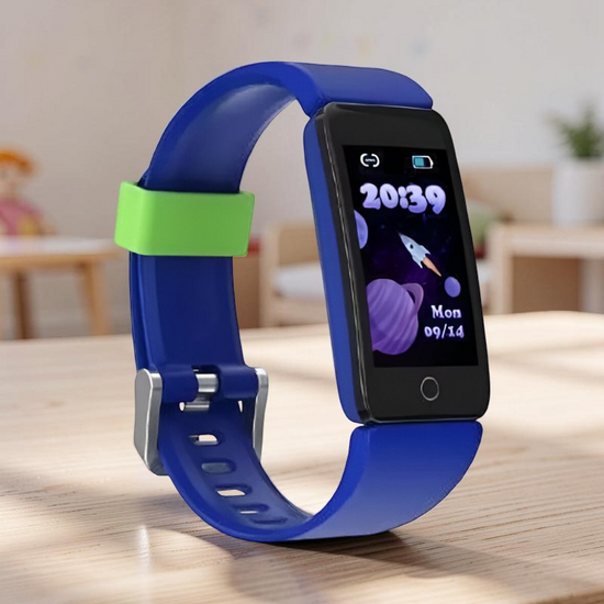 Ceas inteligent pentru copii Smart Baby Band KD1, Blue