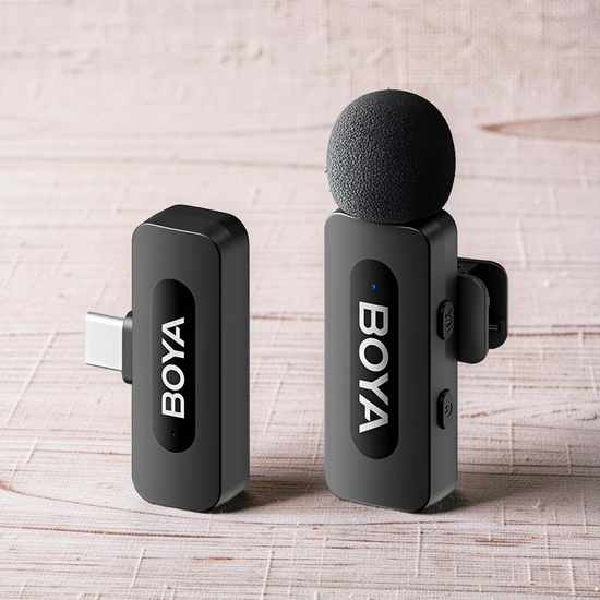 Microfon Boya BY-V10 V2, Ultracompat, Black