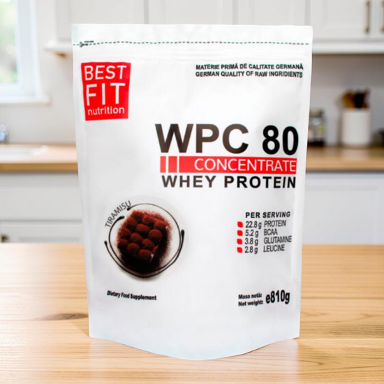 Протеин BEST FIT WPC 80 тирамису, 810 г
