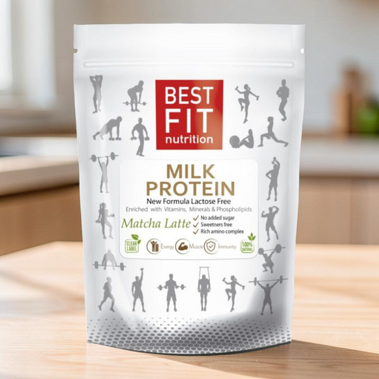 Протеин молочный BEST FIT Матча Латте, без лактозы, 480 г
