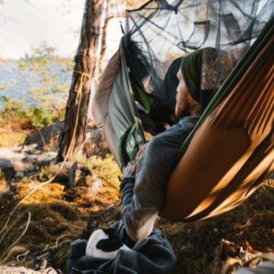 Гамак AMAZONAS Adventure Moskito Hammock THERMO, изображение 5