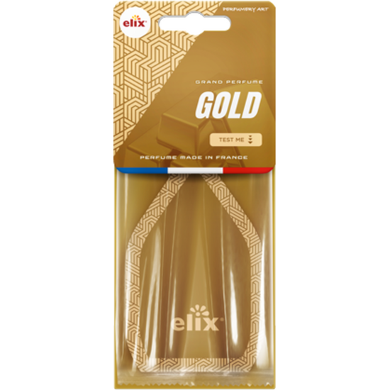 Ароматизатор бумажный ELIX TULIP, Gold