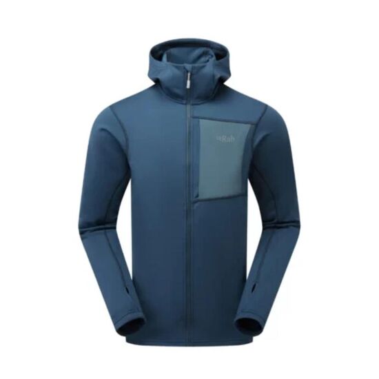 Jacheta RAB Superflux Hoody, L, Tempest Blue