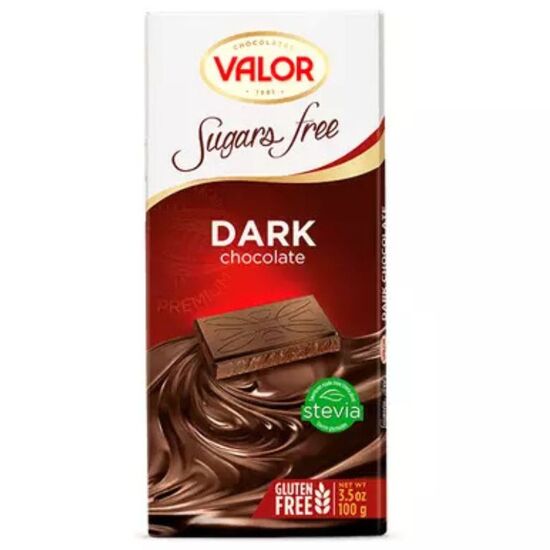 Ciocolata Valor neagra, fara gluten 100 g, 2 image