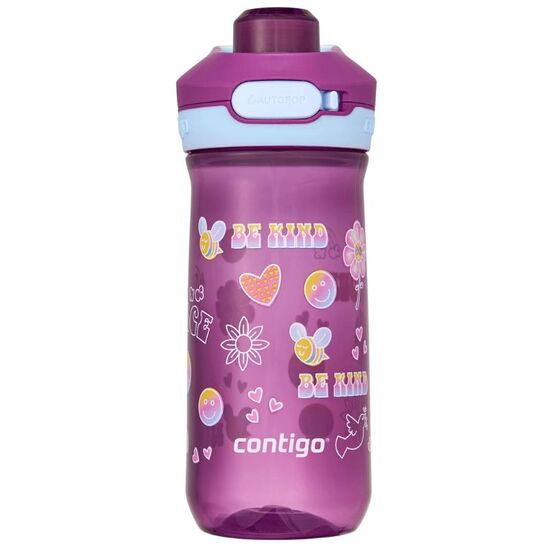 Бутылка для воды CONTIGO Jessie Autopop PP Grape Retro, детская, 420 мл
