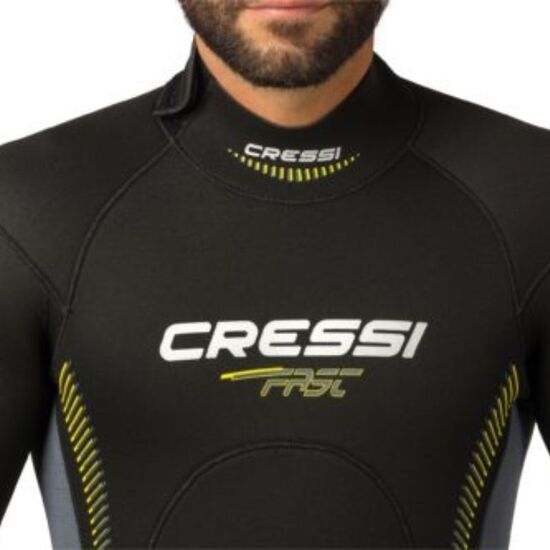Costum neopren barbati CRESSI-SUB FAST MONOPIECE WETSUIT 5mm XL/5, 3 image