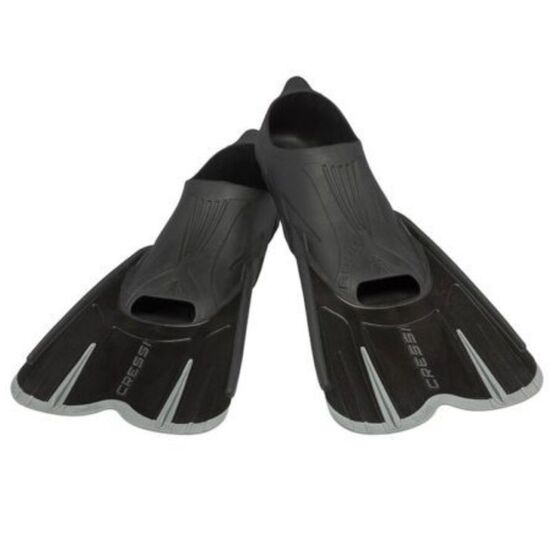 Ласты CRESSI-SUB AGUA SHORT black/silver 45/46 (10/11), изображение 2