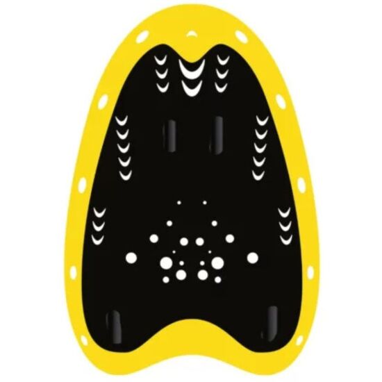 Лопатка для плавания CRESSI-SUB AQUA ENERGY black yellow M, изображение 2