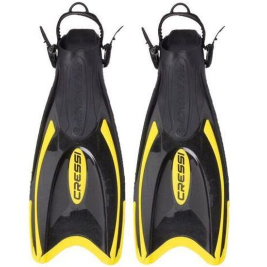 Ласты CRESSI-SUB PALAU black/yellow M/L (41/44)
