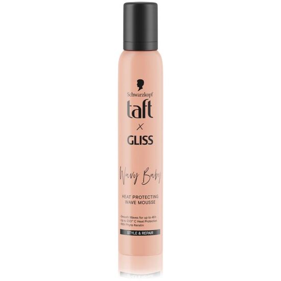 Мусс для волос TAFT x GLISS Wavy Baby, 200 Мл
