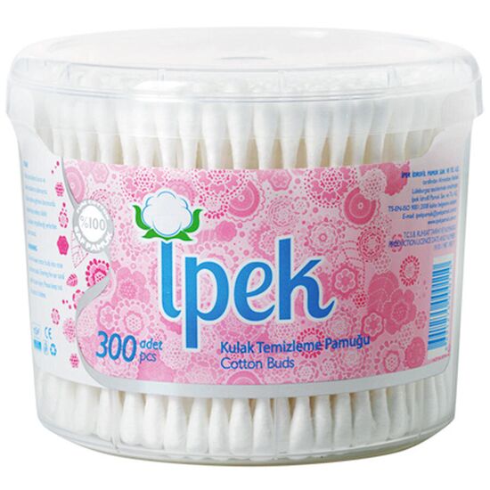 Ватные палочки IPEK, 300 шт