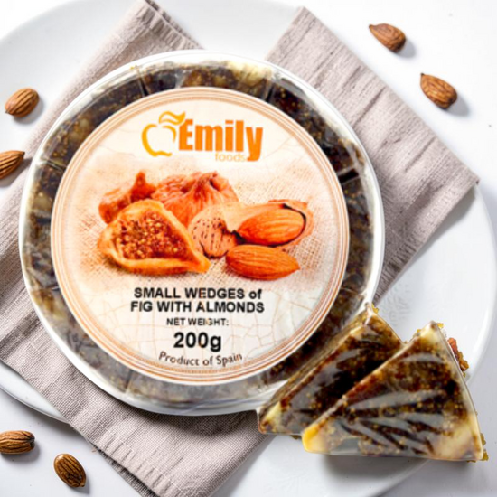 Пирог EMILY FOODS с инжиром и миндалём