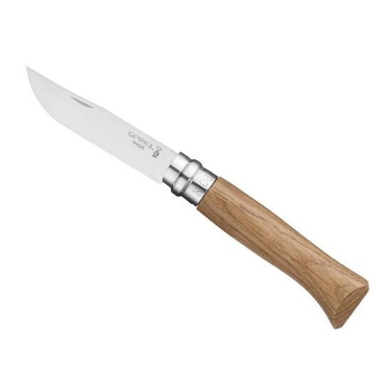 Нож Opinel Stainless Steel Oak handle №8