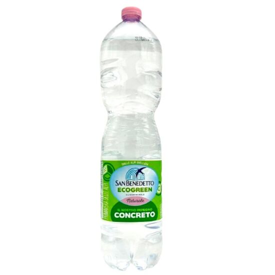 Apa minerala naturala plata SAN BENEDETTO EcoGreen, 1.5 L