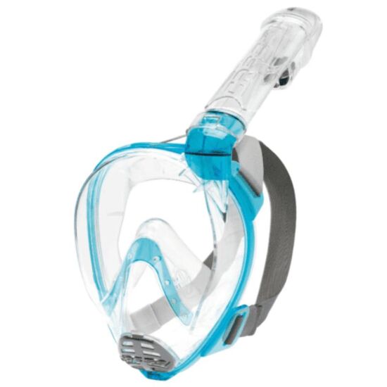 Маска для плавания CRESSI-SUB BARON FULL FACE MASK clear/aquamarine M/L