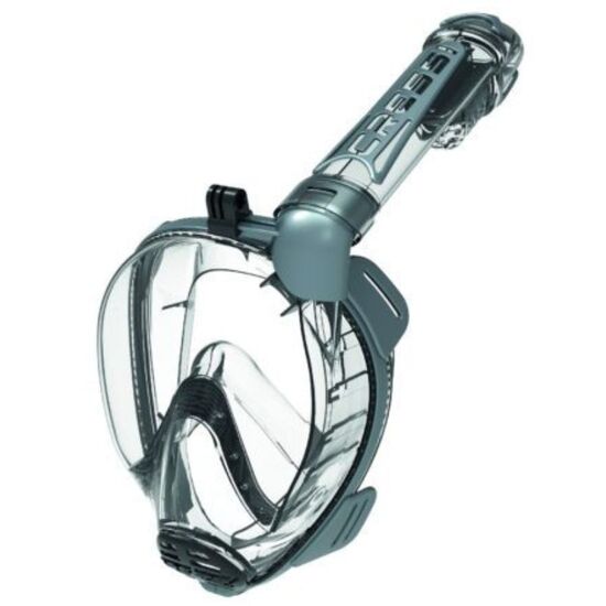 Masca inot CRESSI-SUB DUKE ACTION FULL FACE MASK clear/silver M/L