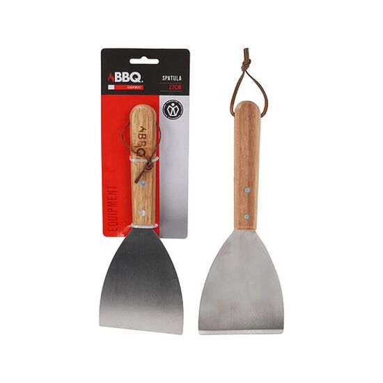 Лопатка-скребок BBQ, Для барбекю, 27 см, Металл, изображение 2