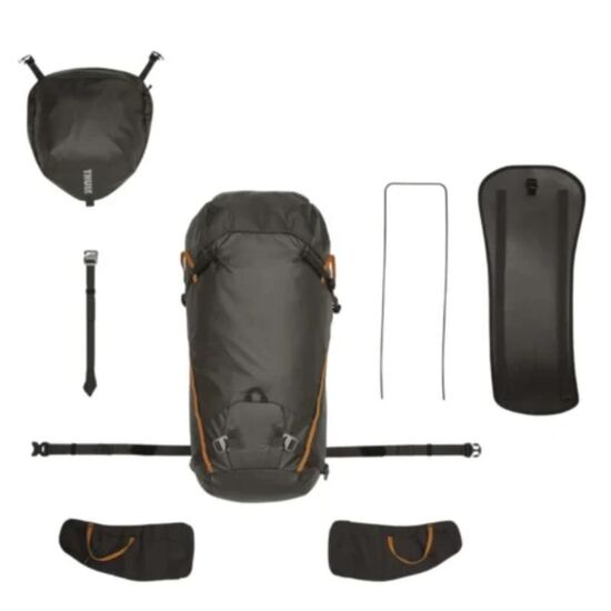 Рюкзак THULE Stir Alpine, 40 Л, Hiking Obsidian, изображение 4