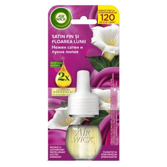 Odorizant AIR WICK Satin, rezervă, 19ml