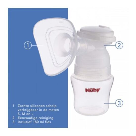 Молокоотсос NUBY NV0107004, Электронный, 180 мл, изображение 5