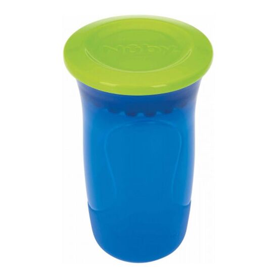 Ceașcă NUBY NV04001 Wonder 360°, Cu margine din silicon, De la 6 luni, 300 ml, 3 image