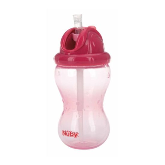 Pahar NUBY NV0404001 "No-Spill Flip-It", Cu pai, De la 12 luni, 360 ml, 5 image
