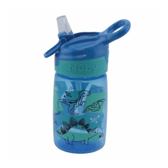 Pahar NUBY NV04029, Cu pai, PP Flip-it Reflex, Pentru copii de la 24 luni, 360 ml, 2 image