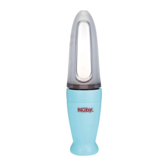 Feeder NUBY NV05001, Silicon, Cu lingurita, De la 3 luni, 90 ml, 2 image