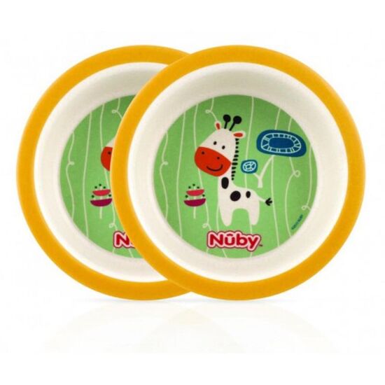 Набор тарелочек NUBY ID5501, Bio, 2 шт, изображение 2