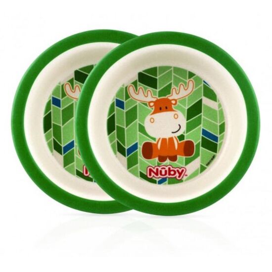 Набор тарелочек NUBY ID5501, Bio, 2 шт, изображение 6