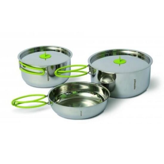Набор посуды Pinguin Duo steel L