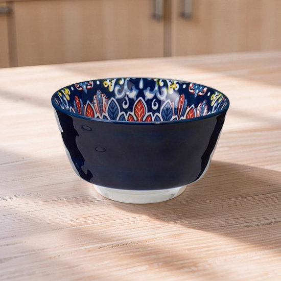 Salatiera "Motiv oriental", portelan, 12 cm
