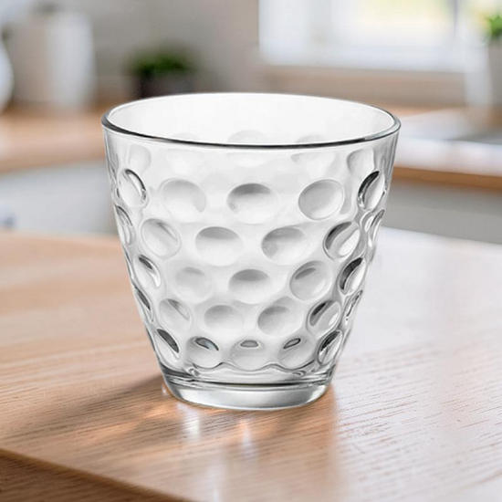 Набор стаканов для воды Dots Acqua, 260 мл, прозрачный, 6 шт