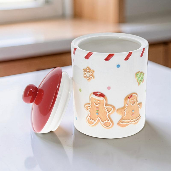 Емкость "Пряник", 1.1l, 12х18 cm, керамическая