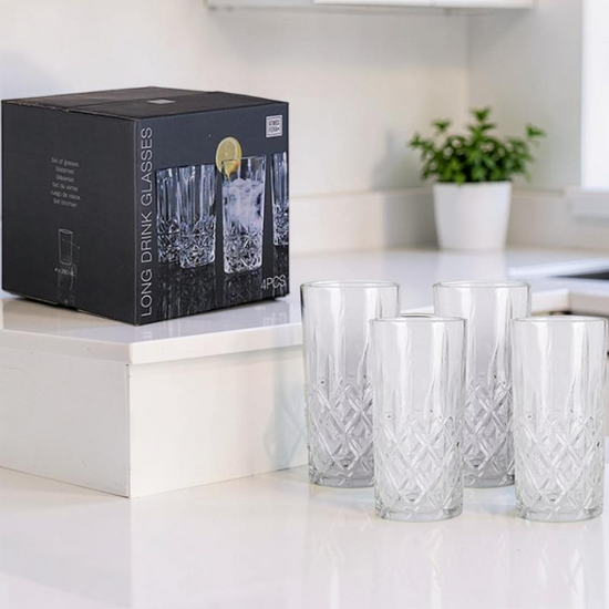 Set pahare HB Atmosfera Opera, 4 buc, 300 ml