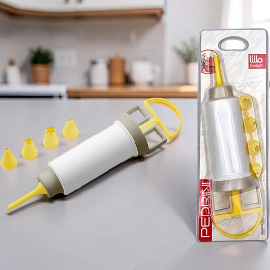 Seringa pentru patiserie PEDRINI Gadget Lillo si 5 forme