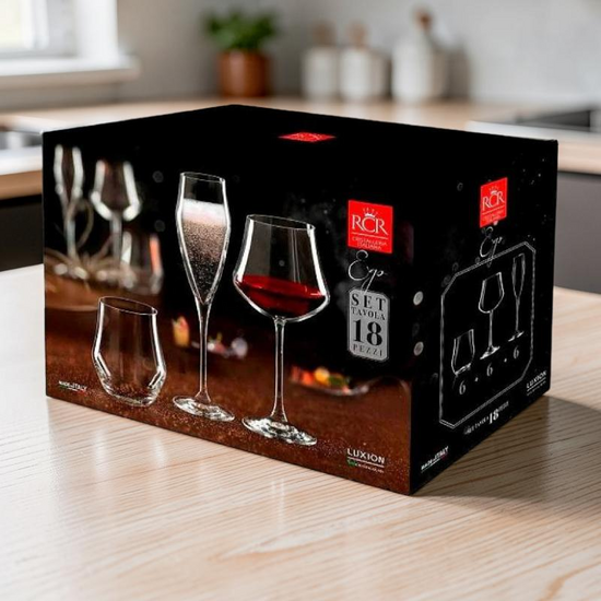Set Ego: Pahare 6x180 ml, 6x430 ml, Tumbler-e 6x390 ml