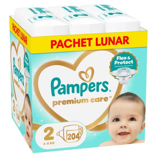 Подгузники для детей PAMPERS PREMIUM CARE MINI, №2, 4-8 кг, 204 шт