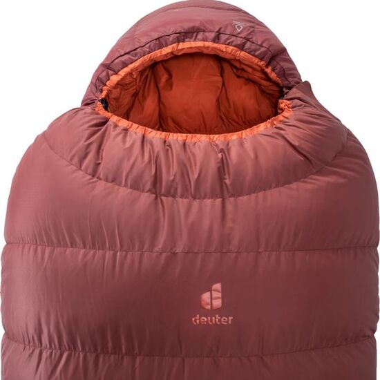 Sac de dormit DEUTER Astro Pro 800 left redwood-paprika, 3 image