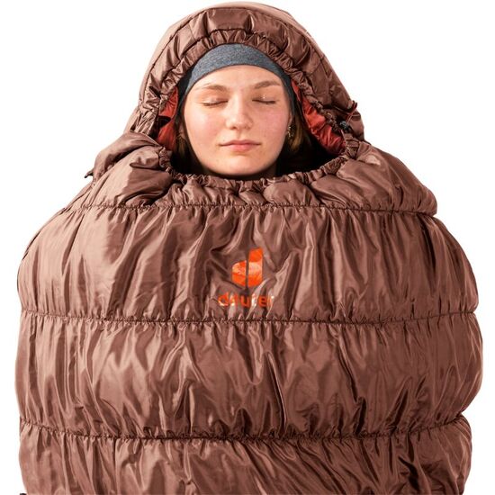 Спальный мешок DEUTER Exosphere -6° SL left umbra-redwood, изображение 4