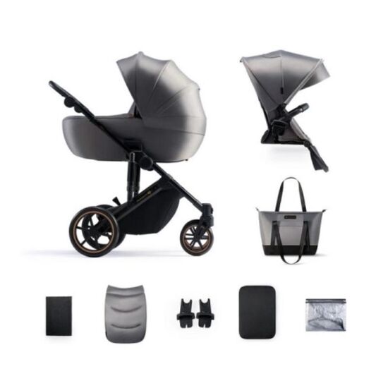 Коляска KINDERKRAFT Prime 2,  2-в-1, Серый, изображение 2