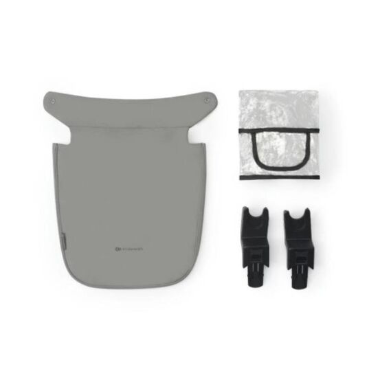 Cărucior KINDERKRAFT, 3-in-1, Newly + Mink Pro, Gri, 10 image