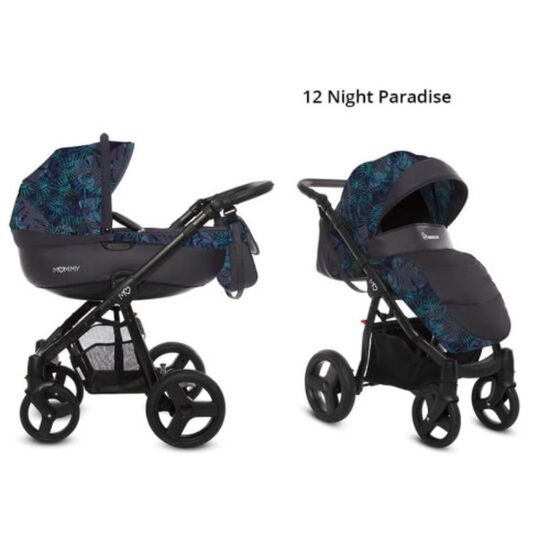 Carucior BABYACTIVE Mommy Spring & Summer, 2 in 1, Night Paradise, 3 image