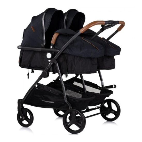 Carucior pentru gemeni CHIPOLINO Duo Smart, KBDS02501BB, 2 image