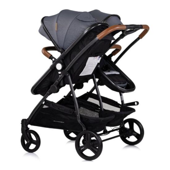 Коляска для двойни CHIPOLINO Duo Smart, KBDS02502CL, изображение 4